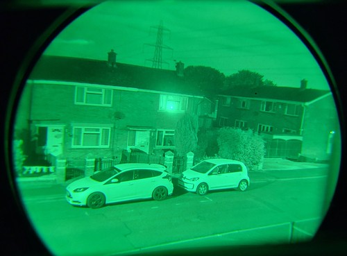 Night vision image - night,
