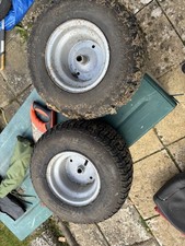 Pair Of Ride On Mower Rear