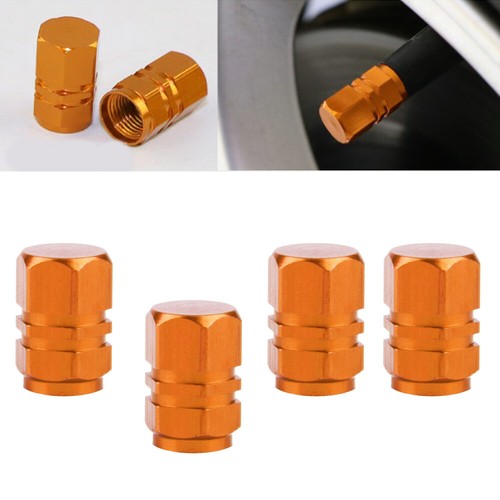 Orange 4pcs car tire - tire, tyre