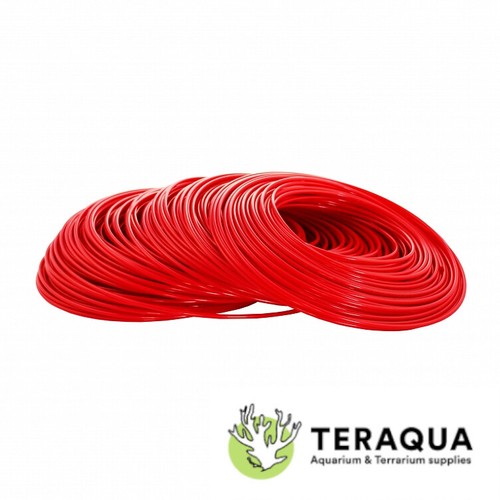 Red water filter hose pipe - red,