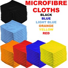 LARGE MICROFIBRE HOME KITCHEN CAR VALETING DUSTERS POLISHING CLEANING CLOTHS NEW