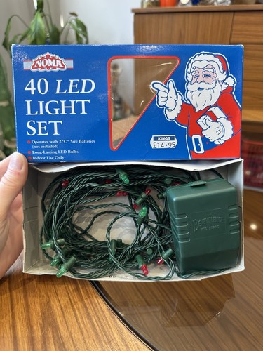 Vintage noma led battery - 40,