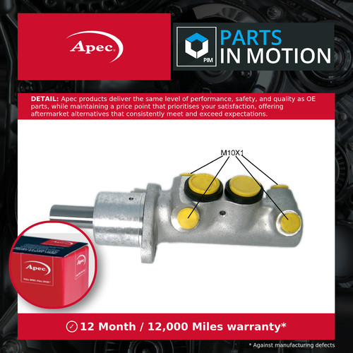 Brake master cylinder - master, fits