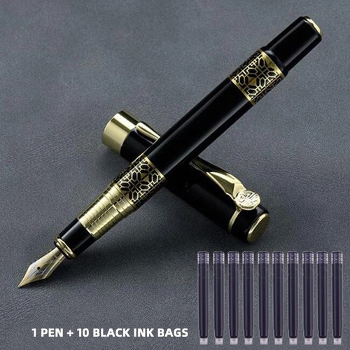 Luxury fountain pen black - luxury,