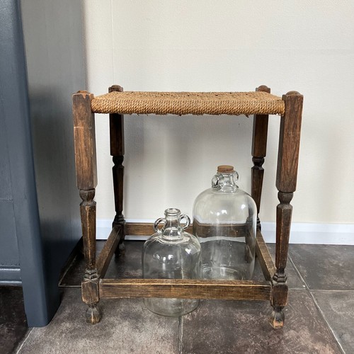 Antique victorian woven jute - victorian,