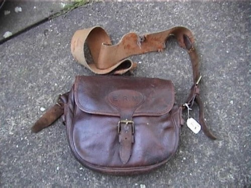 Vintage leather 100 cartridge - vintage,