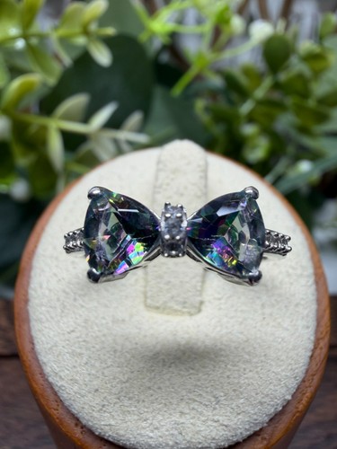 Mystic topaz white zircon - white,