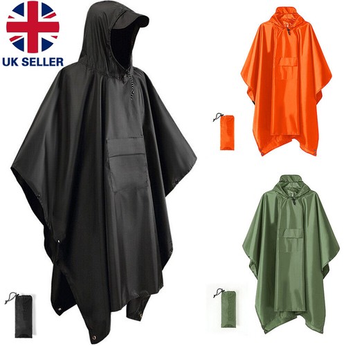 Adult rain poncho waterproof - rain,