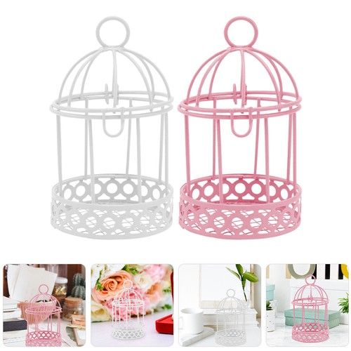Pcs mini birdcage decor - 2,