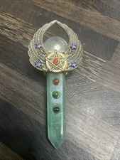 fluorite crystal Wand 194g