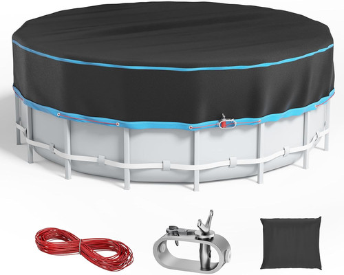 Round pool cover - pool, cover,