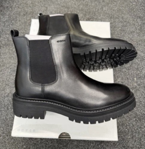 Womens geox black leather - womens,