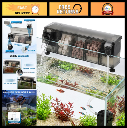 Hang back aquarium filter - aquarium,