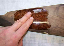 Gun stock Oil Finish wood work