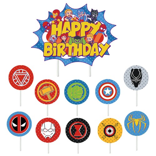 Avengers cake - x,