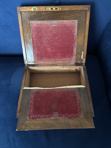 Antique small walnut writing - small,