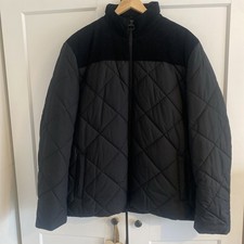 Barbour Tartan ,Black Quilted
