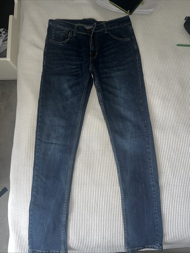 Men blue armani jeans - blue,