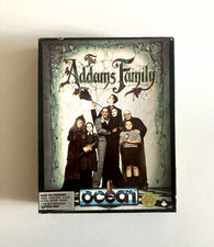 Amiga The Adams Family Big Box Ocean 1992 Complete w/ Manual Commodore Untested