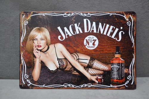 Jack daniel whiskey metal - whiskey,