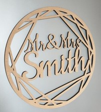  Personalised Wedding Wooden