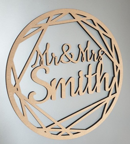 Personalised wedding wooden - personalised,