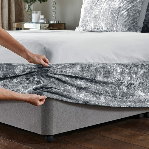 Crushed velvet valance - valance, sheet