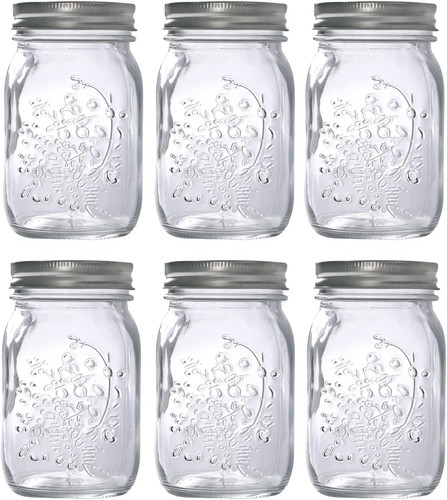 Glass mason jars with - mason,