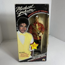 MICHAEL JACKSON- 1984 SUPERSTAR OF THE 80'S DOLL- AMERICAN MUSIC AWARDS OUTFIT 
