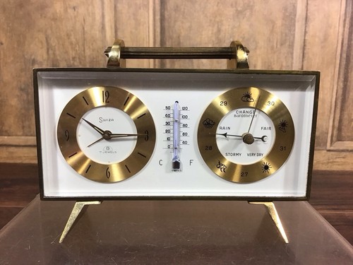 Vintage swiza weather station - swiza,