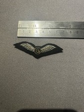 Ww2 Badge original glider mess bullion landing airborne mint 