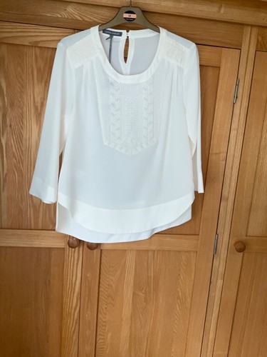 Laura ashley cream blouse size - blouse,