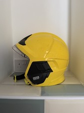 MSA Gallet F1XF Yellow Fire Helmet