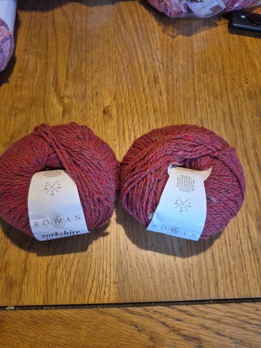 50g rowan yorkshire - x, tweed