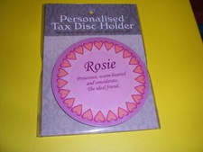 TAX DISC  HOLDER..( MAGNETIC ).............( ROSIE )........ 