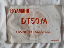 Yamaha DT50M DT50MX owners