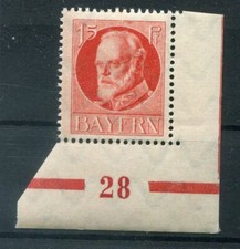 Bavaria PLATE NUMBER 28 on 115