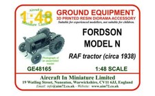 AIM - Ground Equipment GE48165 1:48 RAF Fordson N tractor