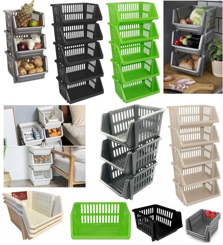 Kitchen storage stacking - storage,