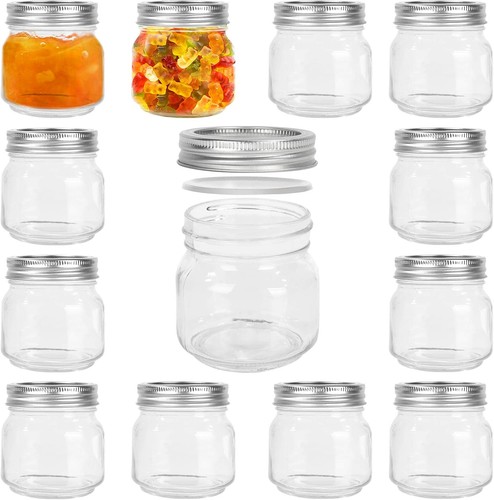 Pack mason jars with - 12,