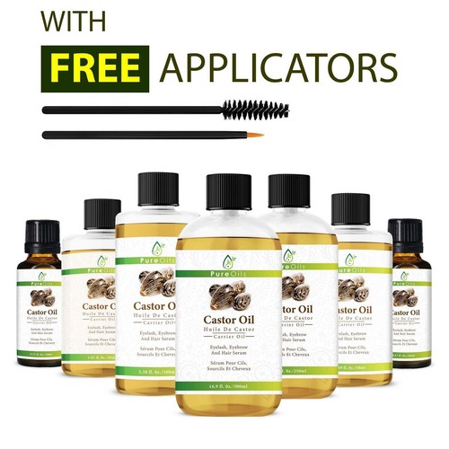 100 pure castor oil - 100%,