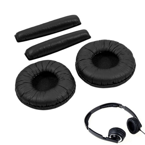Black ear pads headband - black,