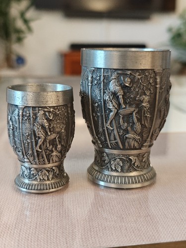 Sks zinn pewter goblet - sks, and