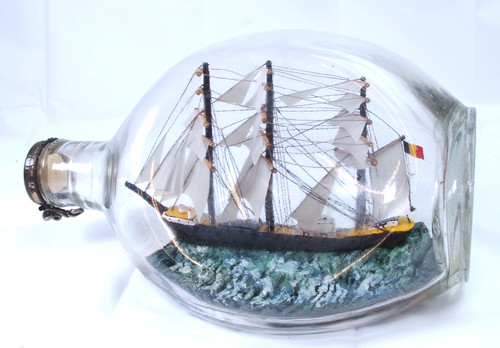 Ship bottle belgium - a,