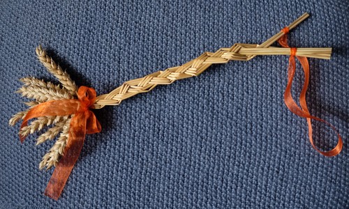 Handmade corn dolly - corn,