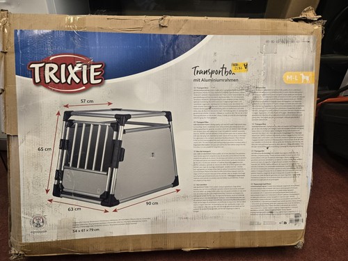 Trixie aluminium dog transport - dog,
