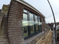 FRAMELESS GLASS JULIET BALCONY STAINLESS STEEL BALUSTRADE JULIET