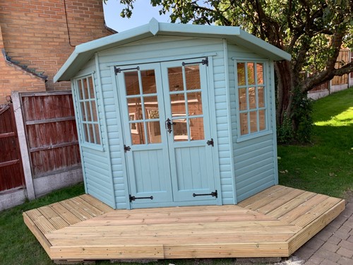 Ecco corner summerhouse - corner,