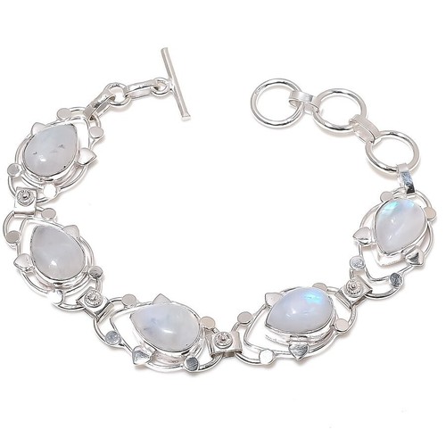Rainbow moonstone gemstone - moonstone,