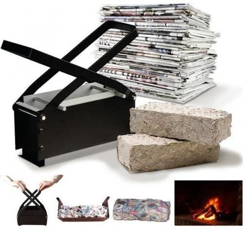 Paper log briquette maker - log, –